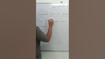 general form of arithmetic Progression