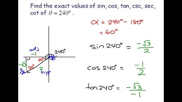 4.2 - Finding Exact Values (Examples)