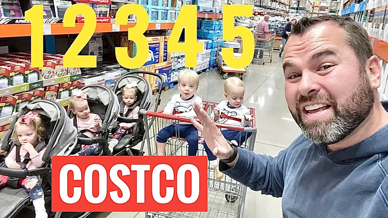 Shopping Costco With FIVE Toddlers YouTube
