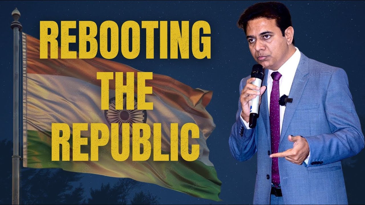 "REEBOOTING THE REPUBLIC "  BRS Working President KTR With Shoma Chaudhary At Ignition | KTR