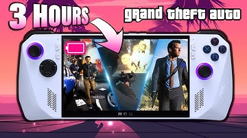ROG ALLY Ultimate Power Saver & Performance Guide: Grand Theft Auto Edition