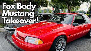 Fox Body Mustang Takeover | Kannapolis, NC | Mustang Week Charlotte 2026