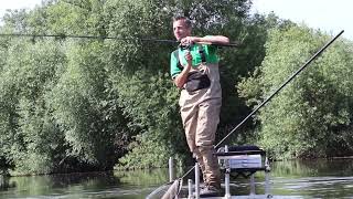 Masterclass with Hadrian Whittle catching Barbel on the stick float on the River Wye