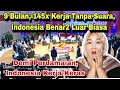 DEMI PERDAMAIAN, INDONESIA KERJA KERAS, INDONESIA IS THE BEST, KERJA TANPA SUARA‼️MALAYSIAN REACTION