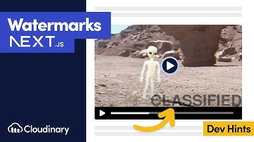 Add a Watermark to a Video in Next.js - Dev Hints