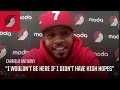 Carmelo Anthony: "I wouldn't be here if I didn't have high hopes" | Trail Blazers