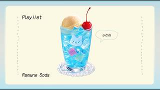 Playlist🎧 Your little efforts are starting to sparkle. [ Ramune Soda...🩵🥤 ] Cute & Kawaii Lofi Jazz screenshot 4