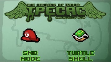 The Binding of Isaac: IPECAC Community Mod Item Guide - SMB Mode, Turtle Shell