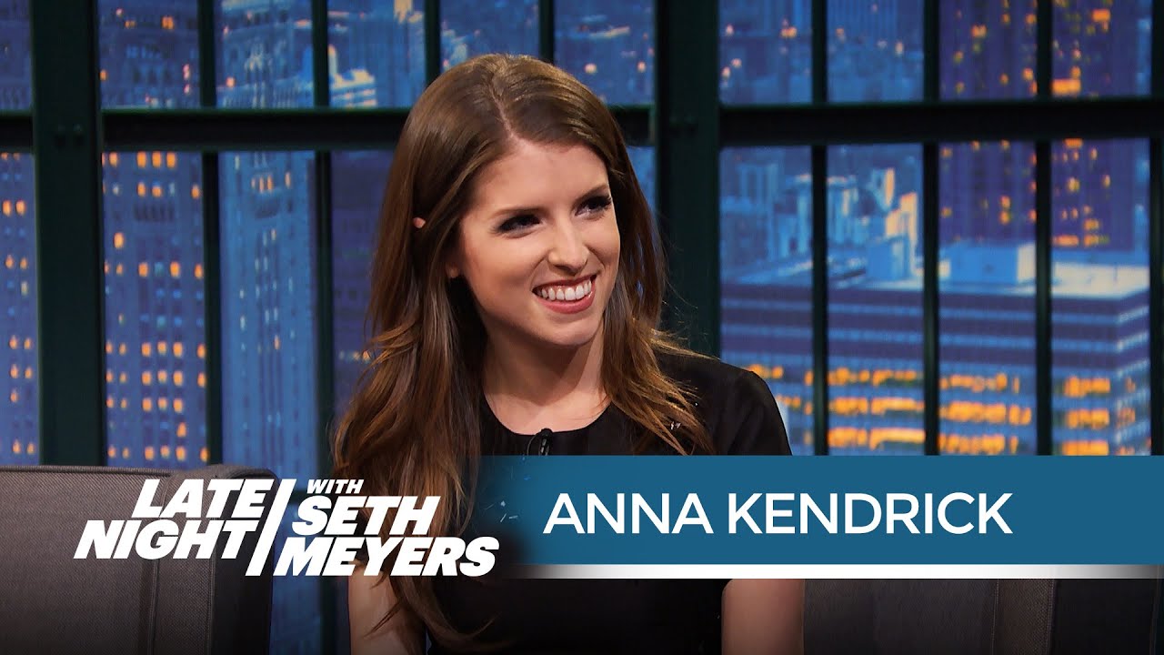 Anna Kendrick On Filming Pitch Perfect 2 With The Green Bay Packers Late Night With Seth Meyers Youtube