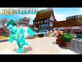 HIDE and FREEZE in a Medieval Town!