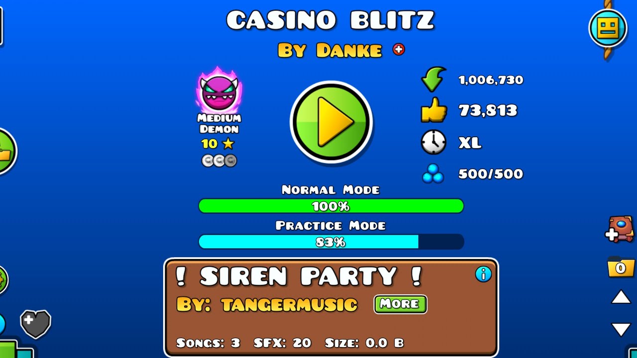 [109162755] #366 CASINO BLITZ (by Danke & More) [2/3 Coins] - YouTube