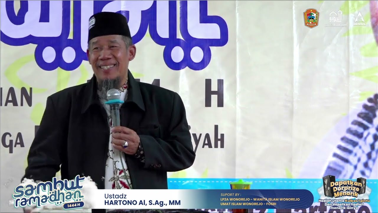 CERAMAH LUCU UST. HARTONO (PONPES AL AMIN PALUR) MENYAMBUT BULAN SUCI ROMADHON