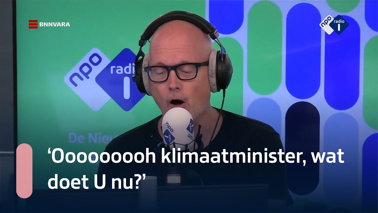 Kees van Amstel: 'Kunnen die klimaatministers niet een keer Zoomen' | NPO Radio 1