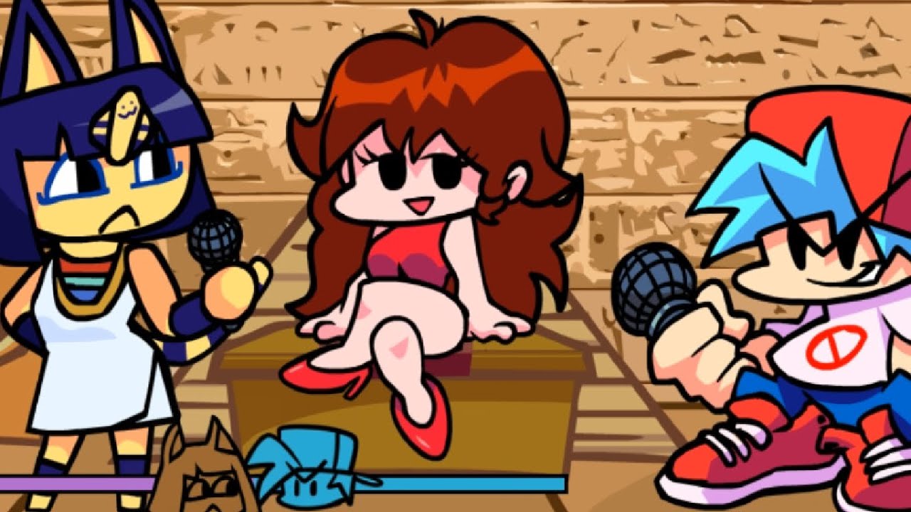 FNF: ПРОТИВ АНКХА █ Friday Night Funkin' – моды █