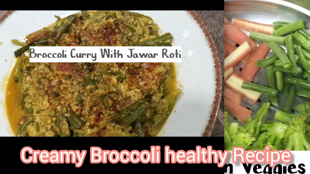 Creamy Broccoli Curry with Veggies | Healthy & Easy Broccoli Sabzi Recipe | Quick Veg Dinner