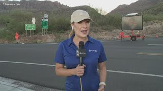 Crews continue to fight Telegraph Fire burning near Superior