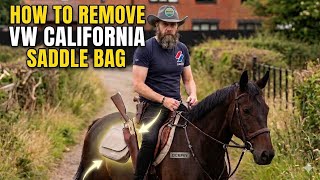 How to remove the window saddle bag from the VW California Ocean.
