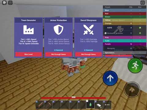 Playing bedwars with the boyz