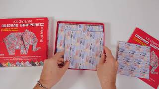 Nuinui - Kit Gigante Origami Giapponesi - Ola Diagrammi 120 Carte