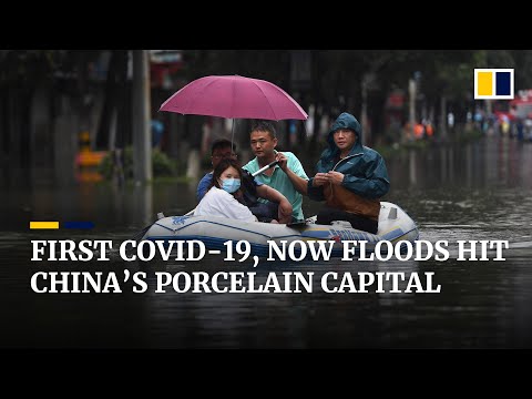 Double trouble for China’s porcelain capital as Yangtze River floods add to pandemic woes