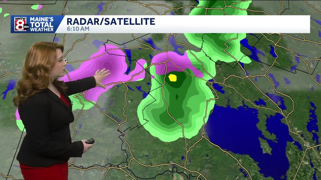 Breezy and sunny Thursday as rain showers move out - YouTube