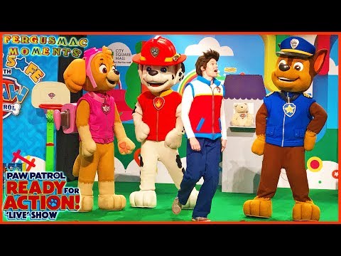 PAW PATROL LIVE SHOW with SKYE CHASE MARSHALL and RYDER at City Square 2017