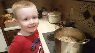 Melting Bees Wax Or Making A Growing Potion?