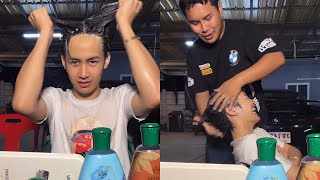 So Cute!! Boss Taoyong’s Honest Review!! Nimporn Shampoo!! Smells Amazing Throughout