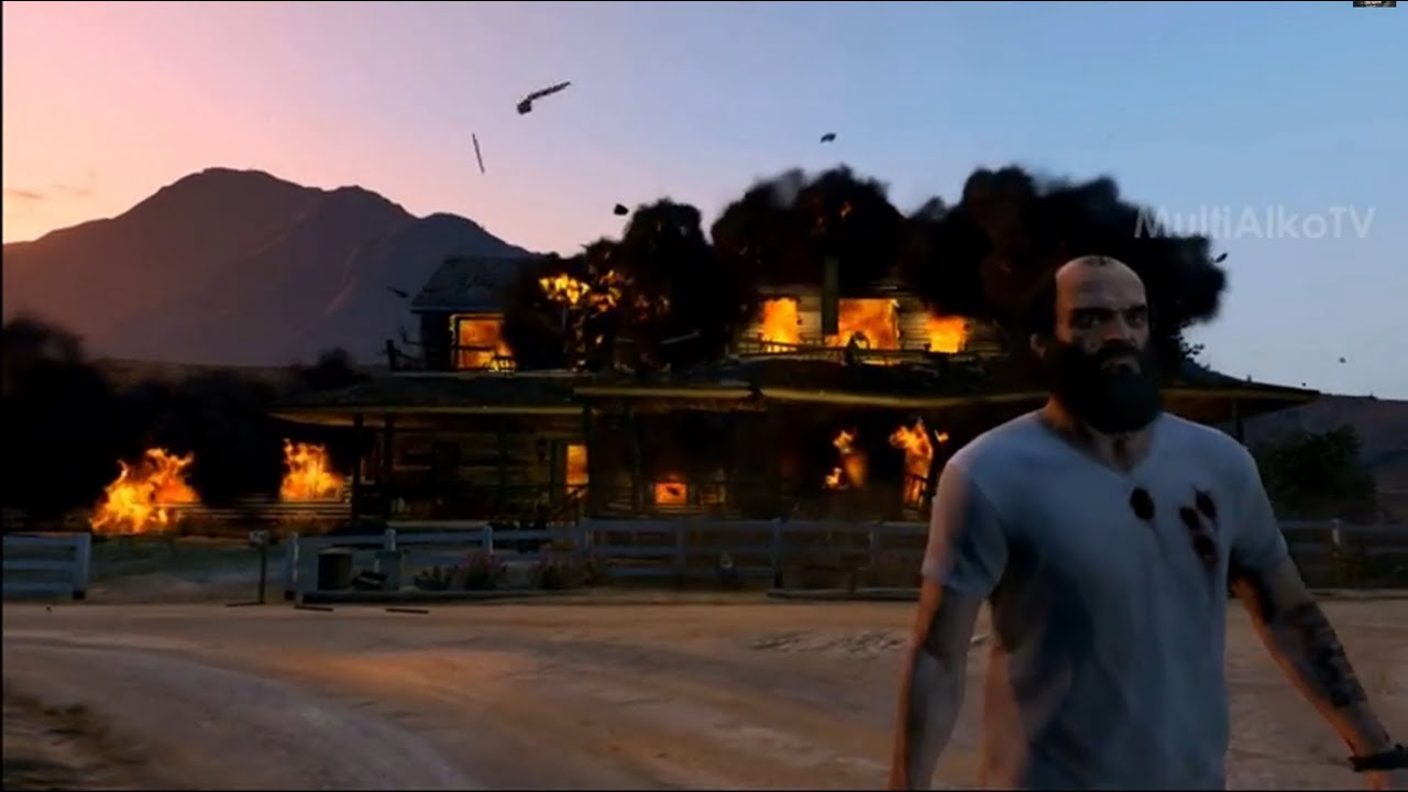 Gta 5 дом для тревора фото 59