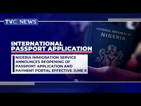 Nigeria Immigration Service Annouces Reopening Of Passport Application