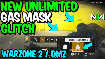 MW2 NEW INFINITE GAS MASK GLITCH WARZONE 2 GAS MASK GLITCH DMZ Unlimited Gas Mask Glitch MW2 Warzone