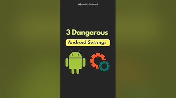 3 Dangerous Android settings #shorts #youtubeshorts #viral #tech #ytshorts