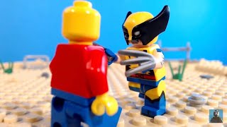 Wolverine kills LEGO Man