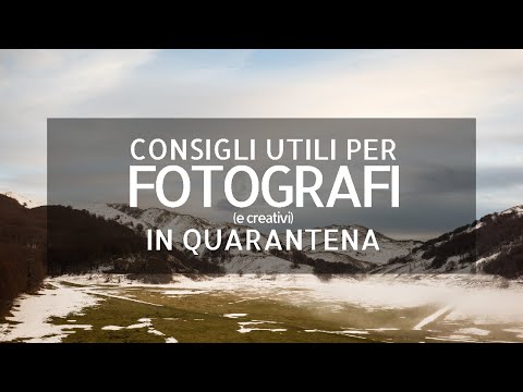 Sei un fotografo