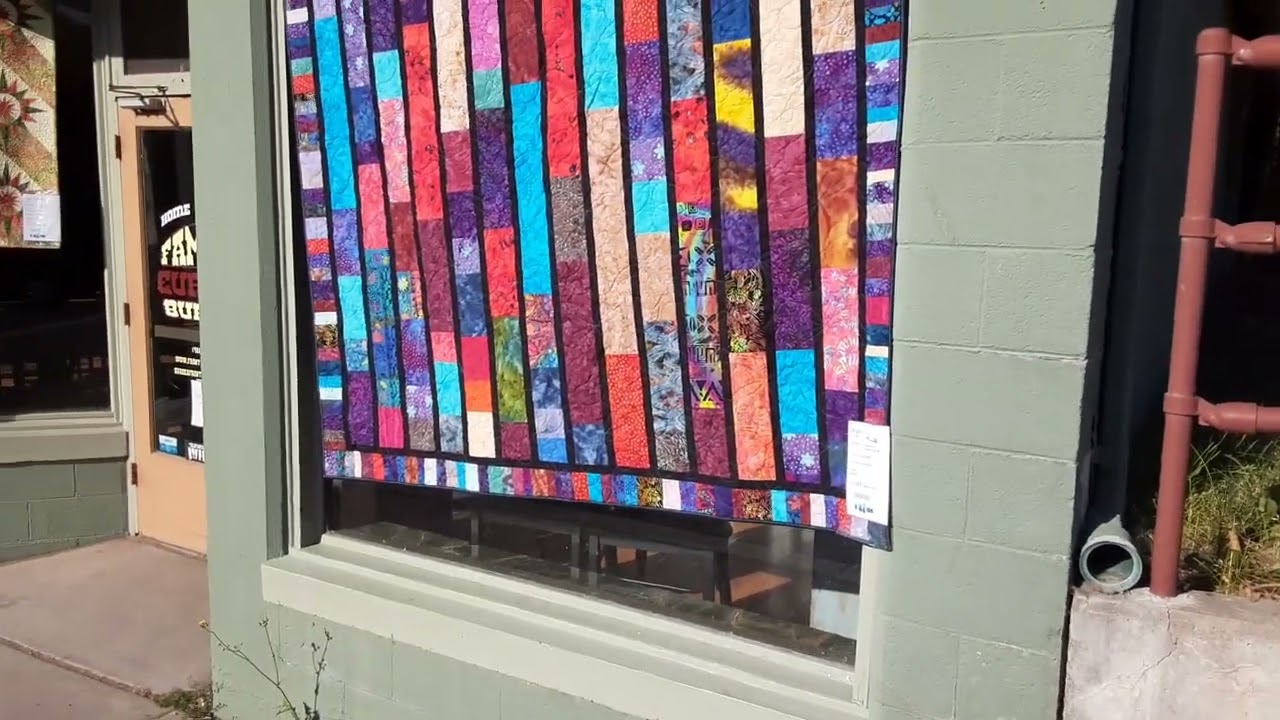 quilt show Eureka Montana 2022 part 1 YouTube