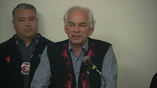 First Nations leaders speak to media ahead of Supreme Court hearing on Act C-92 | APTN News