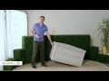 Suncast DB7500 73 Gallon Deck Box with Wheels and Seat - Product Review Video Suncast DB7500 73 Gallon Deck Box with Wheels and Seat - Product Review Video