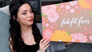 ASMR - Spring 2021 FabFitFun Unboxing! screenshot 3