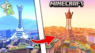 I Built Lumiose City in Minecraft (Pokemon Legends ZA)