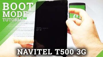 How to Enter Boot Mode in NAVITEL T500 3G - Bootloader Mode |HardReset.Info