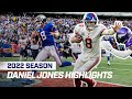 Daniel jones top highlights from 2022 season  new york giants