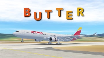 A smooth landing with A330 | Infinite flight | #swiss001landing