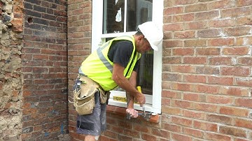 Broadfix Shims In Use   Window Framing