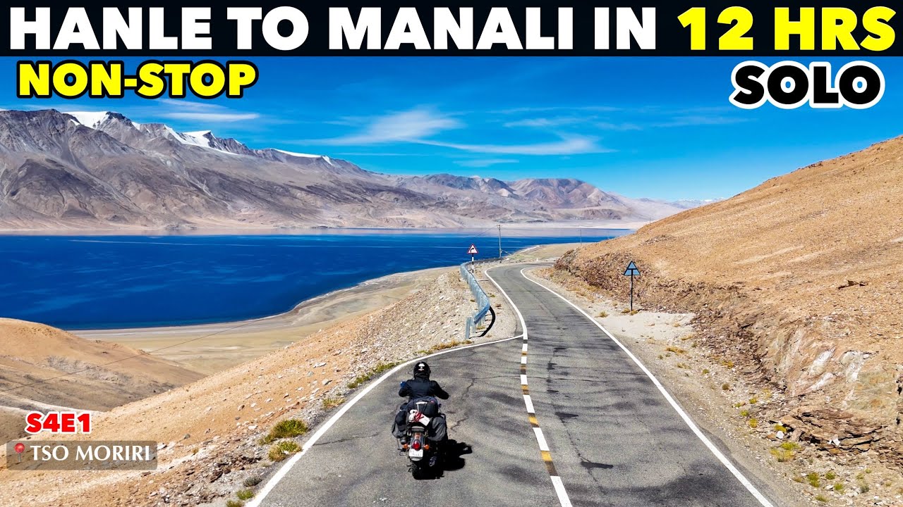 HANLE, LADAKH TO MANALI ON MY CLASSIC 350 REBORN | SOLO RIDE IN 12 HOURS NONSTOP