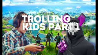 Trolling Kids on Fortnite Part 1 Audio Quiet