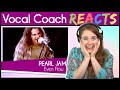 Vocal Coach reacts to Pearl Jam (Eddie Vedder) - Even Flow