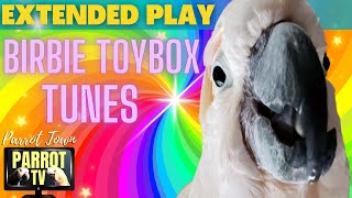 Birbie Toybox Tunes | Playful Happy Bird Music | 7HRS EXTENDED PLAY | Parrot TV for Your Bird Room