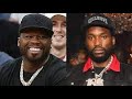 50 cent and meek mill trade words again over diddy
