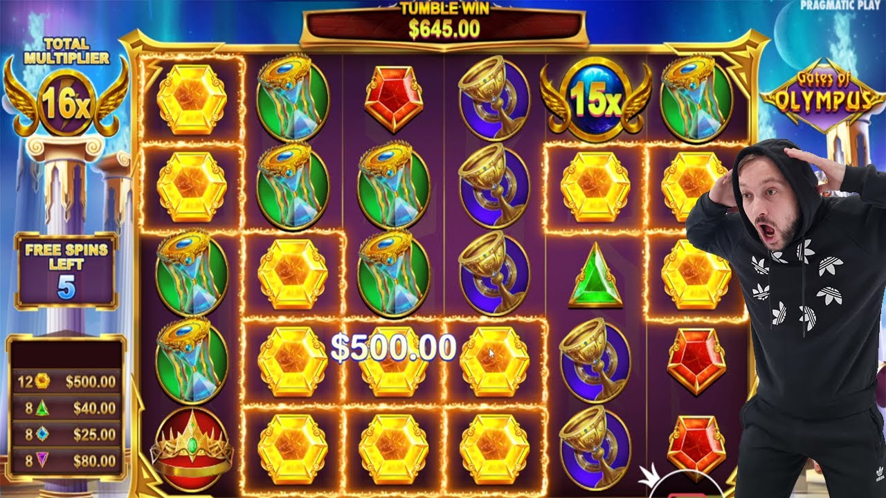 GATES OF OLYMPUS! 🔱HIT BIG MULTIPLIER with HUGE WIN - CASINO SLOT ONLINE GAME