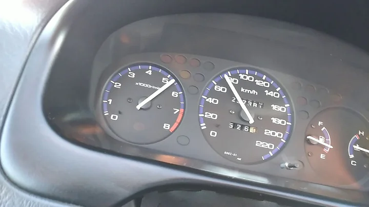 Honda Civic EJ9 D14A4 90hp stock 0-140 Acceleration